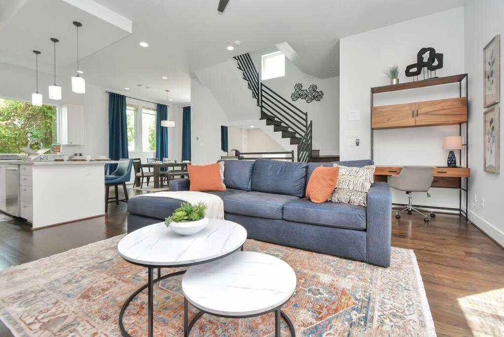 ヒューストン Casa Labella - Downtown Skyline Views - Sleeps 10ヴィラ エクステリア 写真