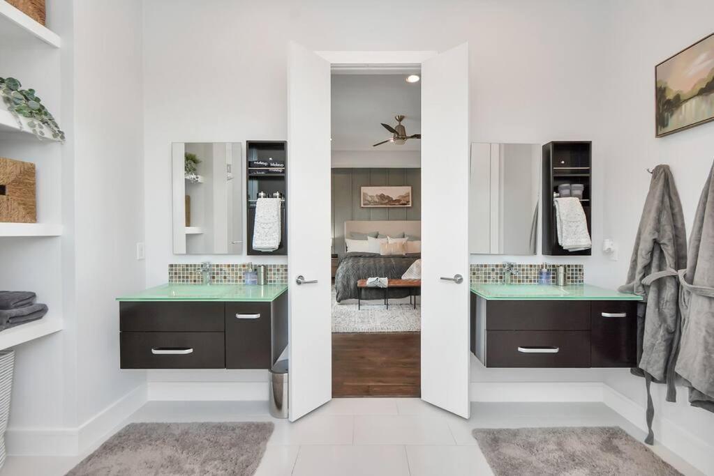 ヒューストン Casa Labella - Downtown Skyline Views - Sleeps 10ヴィラ エクステリア 写真