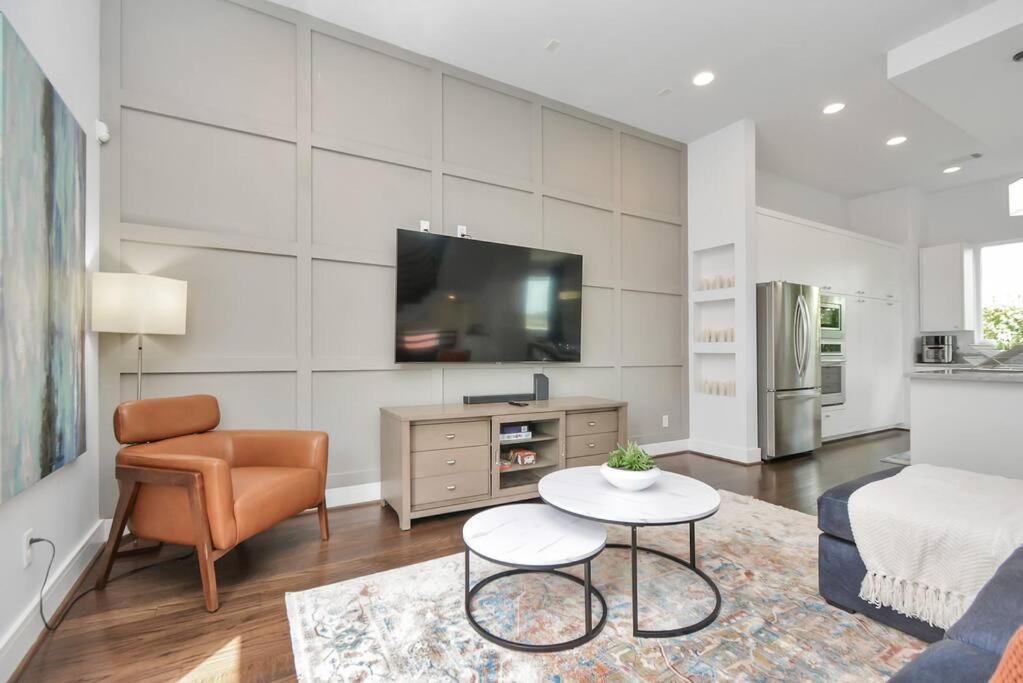 ヒューストン Casa Labella - Downtown Skyline Views - Sleeps 10ヴィラ エクステリア 写真