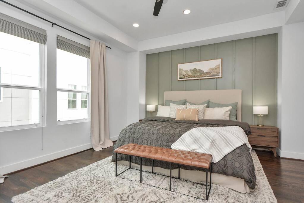 ヒューストン Casa Labella - Downtown Skyline Views - Sleeps 10ヴィラ エクステリア 写真