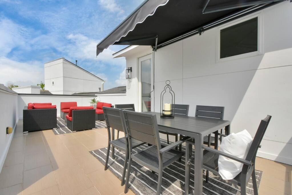 ヒューストン Casa Labella - Downtown Skyline Views - Sleeps 10ヴィラ エクステリア 写真