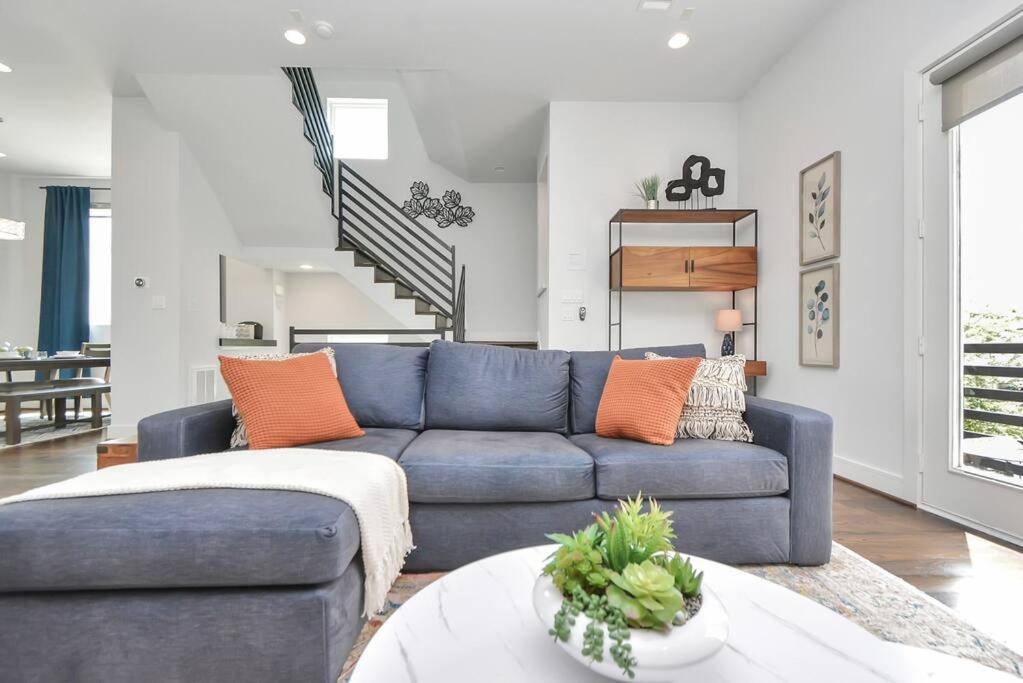 ヒューストン Casa Labella - Downtown Skyline Views - Sleeps 10ヴィラ エクステリア 写真